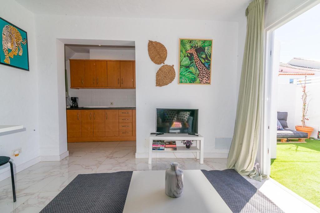 Deluxe Duplex Bungalow Private Parking มาสปาโลมาส ภายนอก รูปภาพ